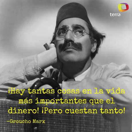 Resultado de imagen de Frases de Groucho Marx