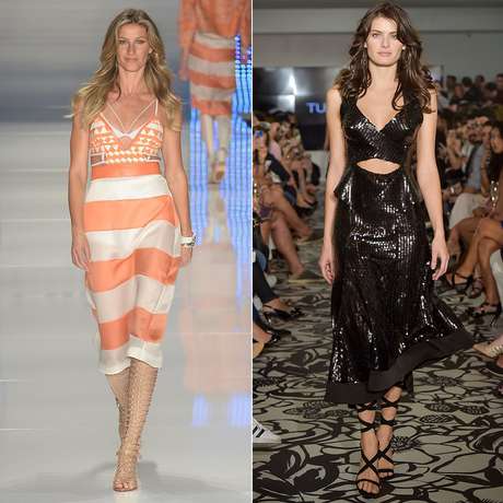 Gisele Bündchen e Isabelli Fontana Gisele Bündchen e Isabelli Fontana