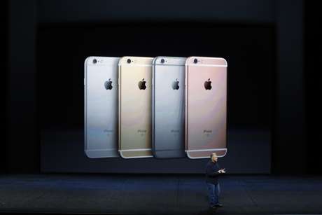 Novos iPhones em várias cores