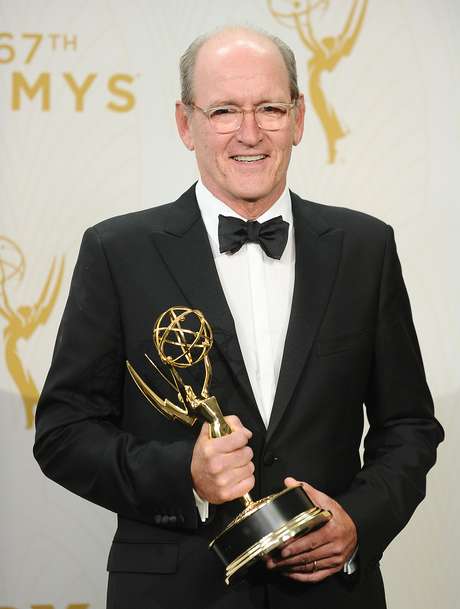 Richard Jenkins dedicou a estatueta à esposa, com quem está casado há 46 anos Richard Jenkins dedicou a estatueta à esposa, com quem está casado há 46 anos
