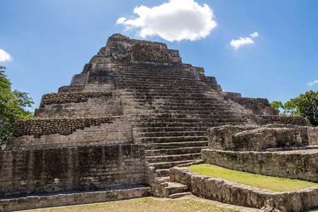 Chacchoben é um dos principais sítios arqueológicos maias Chacchoben é um dos principais sítios arqueológicos maias