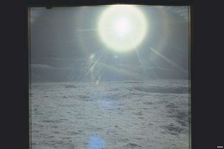 A Apollo 17 foi a última missão tripulada para a Lua (Foto: Nasa/Project Apollo Archive) A Apollo 17 foi a última missão tripulada para a Lua (Foto: Nasa/Project Apollo Archive)