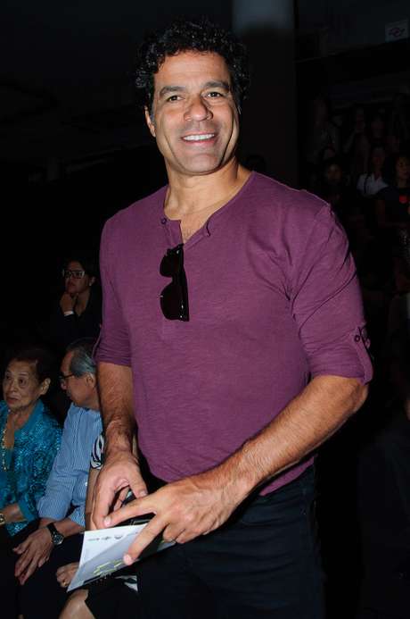 O ex-jogador Raí marca presença na 40ª edição do São Paulo Fashion Week O ex-jogador Raí marca presença na 40ª edição do São Paulo Fashion Week