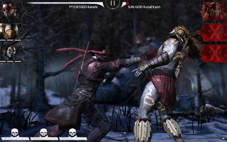Nos smartphones, a jogabilidade de Mortal Kombat é diferente Nos smartphones, a jogabilidade de Mortal Kombat é diferente