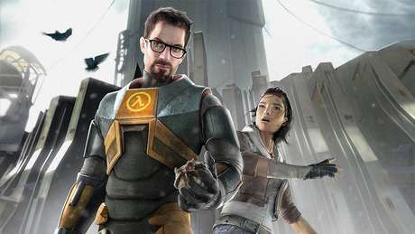 Freeman é admirado por ser apenas um físico teórico que, por acaso, vira o herói da humanidade Freeman é admirado por ser apenas um físico teórico que, por acaso, vira o herói da humanidade