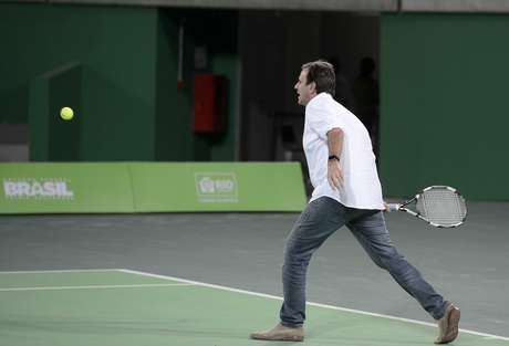 Eduardo Paes inaugurou quadras do Centro Olímpico de Tênis na última quinta (11) Eduardo Paes inaugurou quadras do Centro Olímpico de Tênis na última quinta (11)