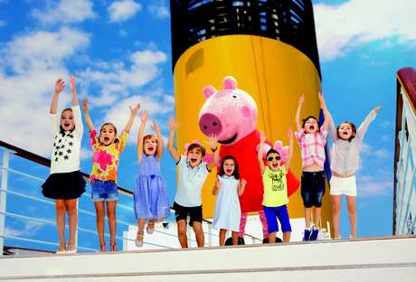 Peppa Pig comandará atividades no clube infantil Peppa Pig comandará atividades no clube infantil