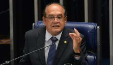 O ministro do Supremo Tribunal Federal, Gilmar Mendes, participa de sessão temática sobre reforma política, no Senado (Antonio Cruz/Agê)