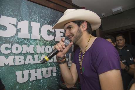 Guga W Gerchmann / Divulgação O show do Loubet foi realizado pela Wood's que, em parceria com o Terra e com patrocínio da 51 ICE, viabilizou a transmissão ao vivo da apresentação