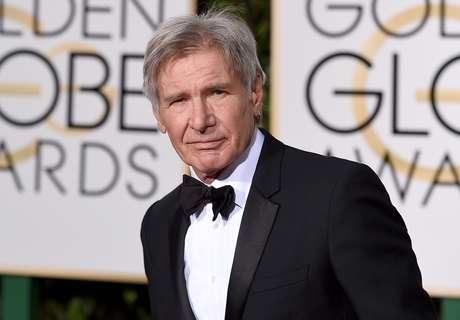 In this photo from January 10, 2016, Harrison Ford arrives at the ceremony Golden Globes in Beverly Hills, California. & quot; Indiana Jones & quot; back to the movies with Harrison Ford back in the emblem & # XE1; tico paper . and Steven Spielberg as director announced the Walt Disney Co. & # XF3, on Tuesday the fifth pel & # xed FILM series is brand new & # XE1; on 19 July  2019. 