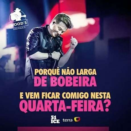 O show de Michel Teló na Wood’s, em São Paulo, fechará com chave de ouro o projeto Terra Live Music Sertanejo, patrocinado pela 51 Ice O show de Michel Teló na Wood’s, em São Paulo, fechará com chave de ouro o projeto Terra Live Music Sertanejo, patrocinado pela 51 Ice