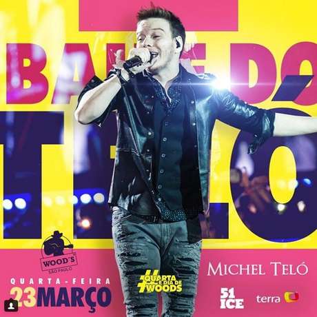 Nesta quarta-feira, 23, Michel Teló se apresenta na Wood's, na Vila Olímpia, em São Paulo, com músicas do novo CD Nesta quarta-feira, 23, Michel Teló se apresenta na Wood's, na Vila Olímpia, em São Paulo, com músicas do novo CD