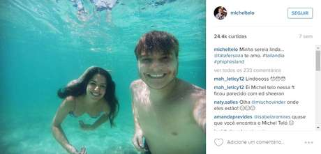 Instagram/@micheltelo / Reprodução