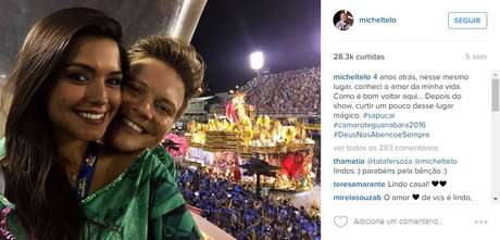 Instagram/@micheltelo / Reprodução