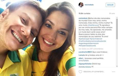 Instagram/@micheltelo / Reprodução
