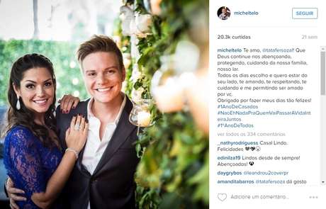 Instagram/@micheltelo / Reprodução
