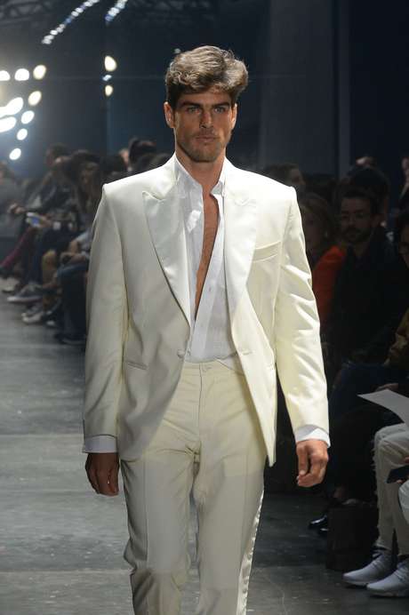 Evandro no desfile de Murilo Lomas Evandro no desfile de Murilo Lomas