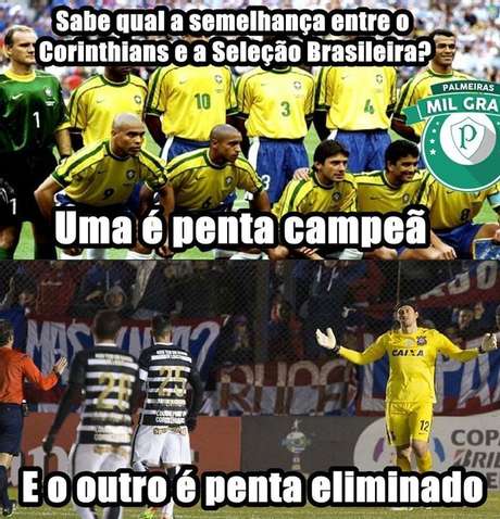 Penta! Veja memes da queda do Corinthians na Libertadores