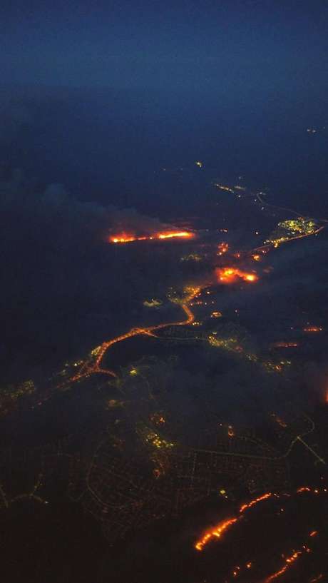 Imágenes del gigantesco incendio que asola Canada 635980650668294171w