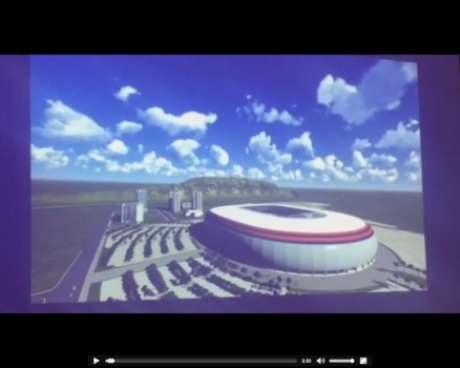 Complexo do estádio teria ainda um shopping e até escola