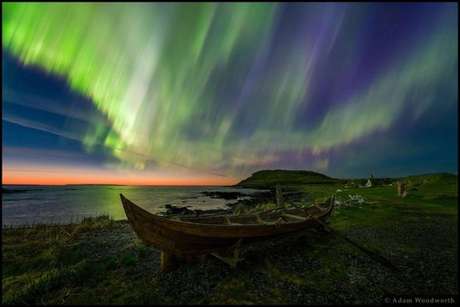 Adam Woodworth / BBCBrasil.com O vencedor na categoria Beleza foi Adam Woodworth, dos EUA, com essa foto tirada em Newfoundland, no Canadá.