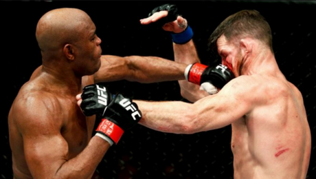 Anderson Silva foi derrotado por Bisping no UFC Londres, mas sonha com cinturão - (FOTO: Reprodução)
Anderson Silva foi derrotado por Bisping no UFC Londres, mas sonha com cinturão - (FOTO: Reprodução)