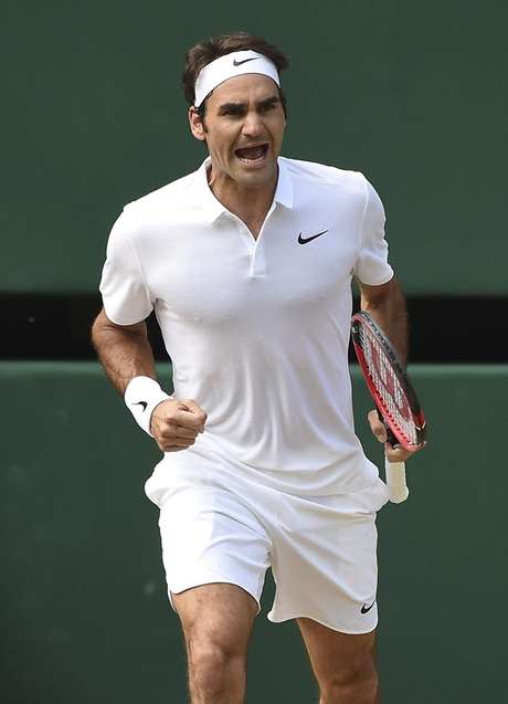 O suíço Roger Federer O suíço Roger Federer
