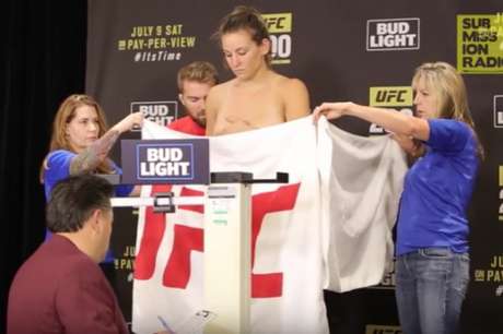 
                        
                        
                            Miesha Tate fará a sua primeira defesa de cinturão diante de Amanda Nunes - (Foto: reprodução)