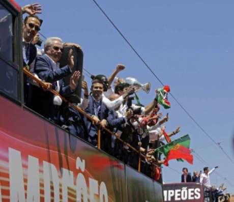 Festa Seleção Portuguesa (foto:AFP)