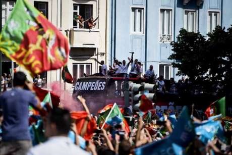 AFP / LANCE! Festa Seleção Portuguesa (foto:AFP)