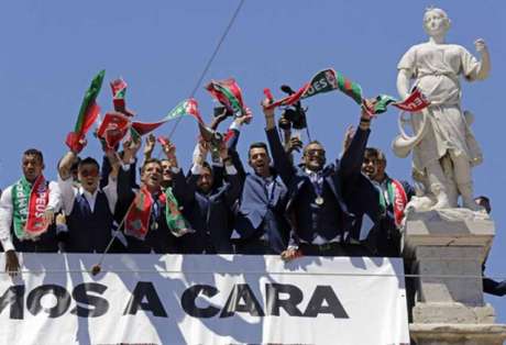 Festa Seleção Portuguesa (foto:AFP)