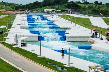 O Circuito de Canoagem Slalom da Rio-2016 (Foto: Renato Sette Câmara) O Circuito de Canoagem Slalom da Rio-2016 (Foto: Renato Sette Câmara)
