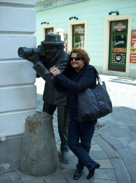 Delta, que planeja suas viagens com muita antecedência, ficou encantada com a Bratislava Delta, que planeja suas viagens com muita antecedência, ficou encantada com a Bratislava