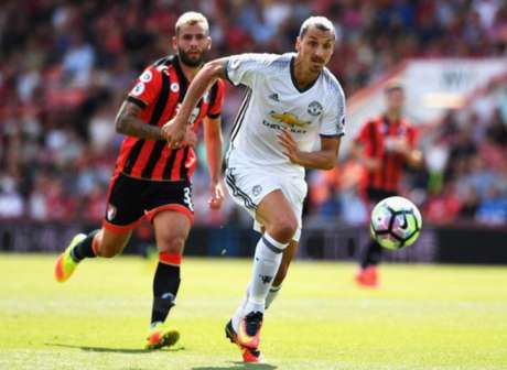 Ibrahimovic marcou um dos gols na vitória do United diante do Bournemouth (Reprodução)