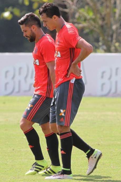 Damião fez dois gols em jogo-treino (Gilvan de Souza / Flamengo)