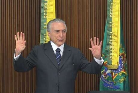 Presidente interino Michel Temer 