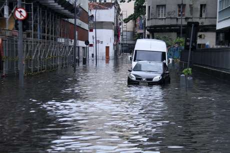 Rua da Lapa, no centro do Rio de Janeiro