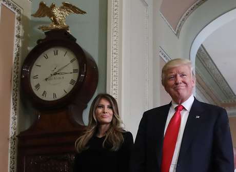 Melania é casada com Trump há 11 anos e eles têm um filho