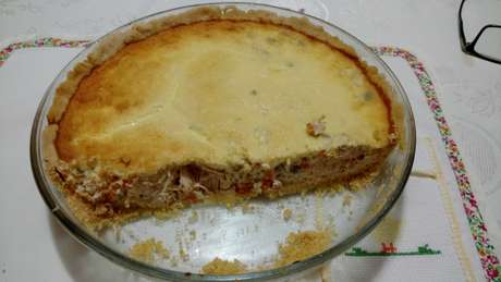 Receita de Torta jardineira da prima Gracietti. Enviada por Lúcio Cezar. e demora apenas 50 minutos.