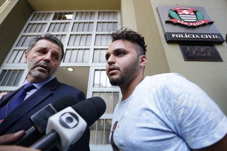 Futura Press Preso na noite de terça-feira (27), Ricardo Nascimento Martins é transferido do DHPP para a delegacia do Metrô