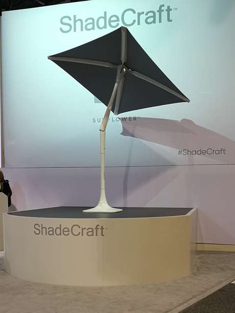 David Gil / Terra La sombrilla inteligente ShadeCraft.