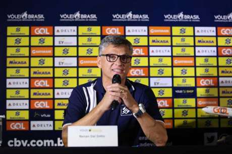 LANCE! Renan Dal Zotto é o novo técnico da Seleção Brasileira masculina de vôlei (Foto: Divulgação/CBV)