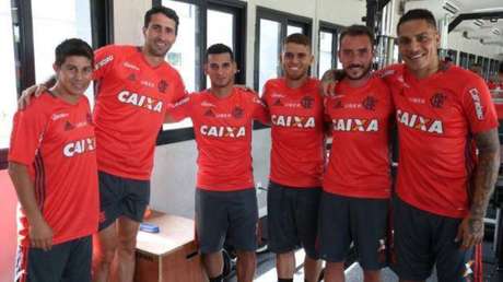 Difusión Paolo Guerrero y Miguel Trauco inician pretemporada con Flamengo