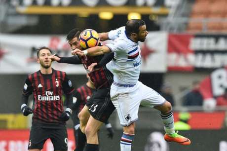 Quarta derrota seguida: Milan fez feio neste domingo (Foto: GIUSEPPE CACACE / AFP)