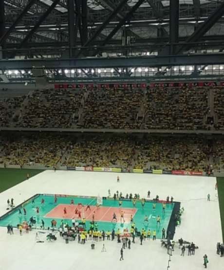 Arena da Baixada recebeu duelo entre Brasil e Portugal em outubro de 2016 (Foto: Daniel Bortoletto) Arena da Baixada recebeu duelo entre Brasil e Portugal em outubro de 2016 (Foto: Daniel Bortoletto)