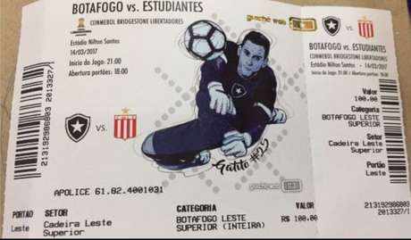 Gatito Fernández é o destaque no ingresso alvinegro pela Libertadores (Foto: Reprodução-Internet)