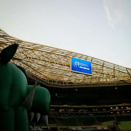Estádio do Palmeiras terá um novo gramado por conta dos shows (Foto: Divulgação) Estádio do Palmeiras terá um novo gramado por conta dos shows (Foto: Divulgação)