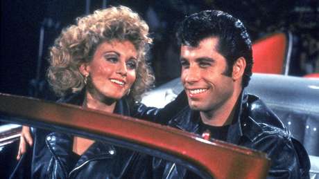 Olivia Newton-John y John Travolta en 'Grease'