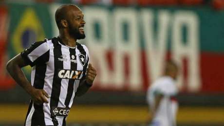 LANCE! Bruno Silva marcou duas vezes na importante vitória alvinegra desta quinta-feira (Vitor Silva/SSPress/Botafogo)
