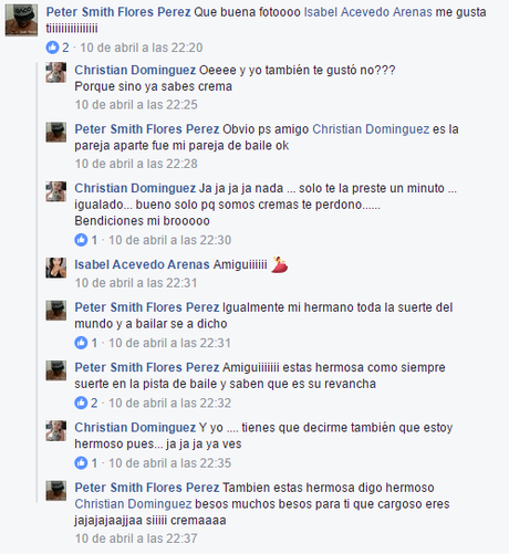 Captura de Facebook